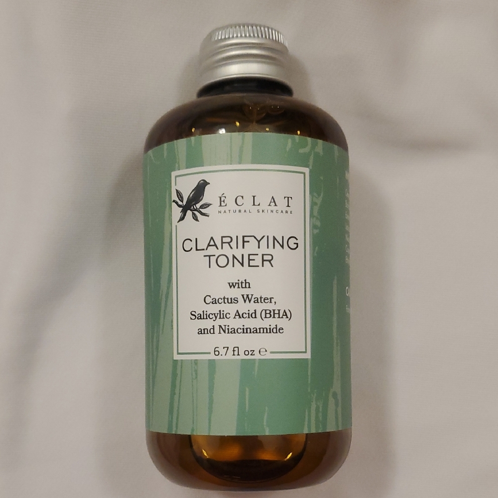 Eclat Clarifying Toner with Cactus Water 6.7 Oz New